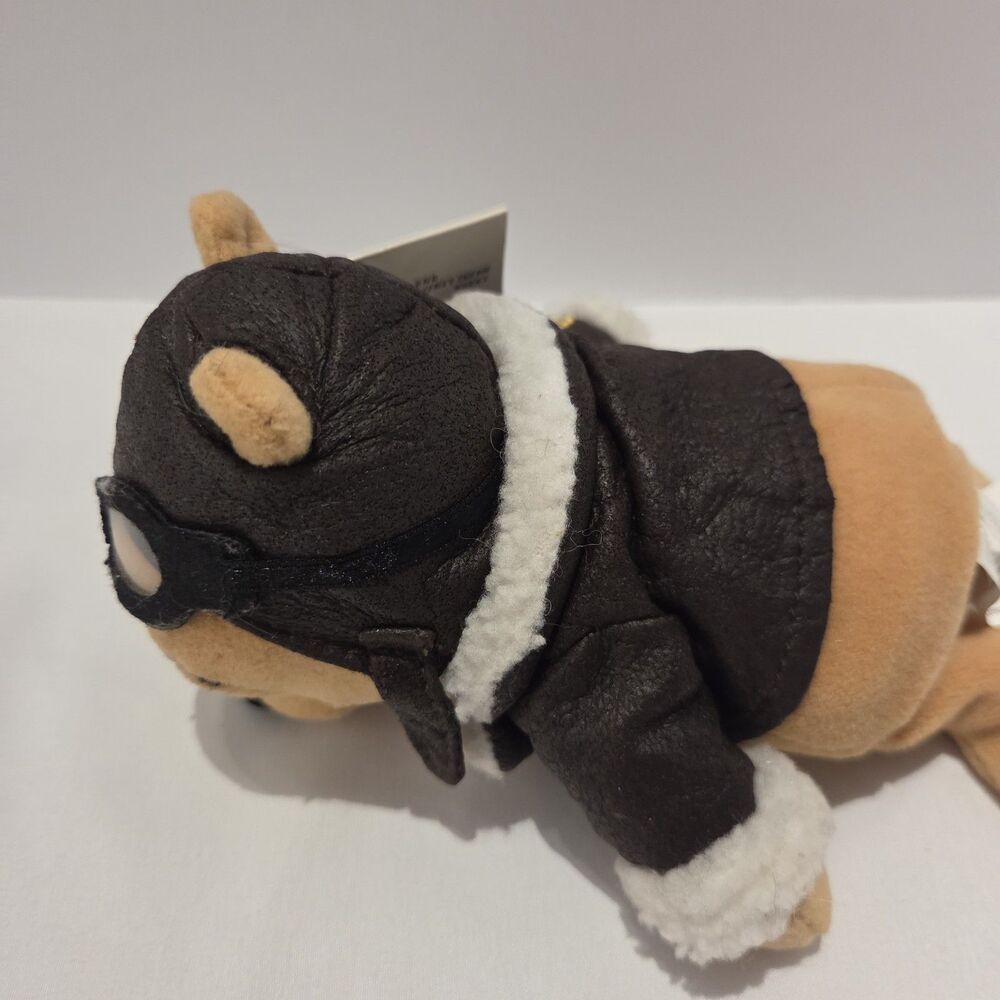 Disney Store Mini Bean Bag Plush Pilot Pooh 8" New W/ Tag #122 - Picture 6 of 8